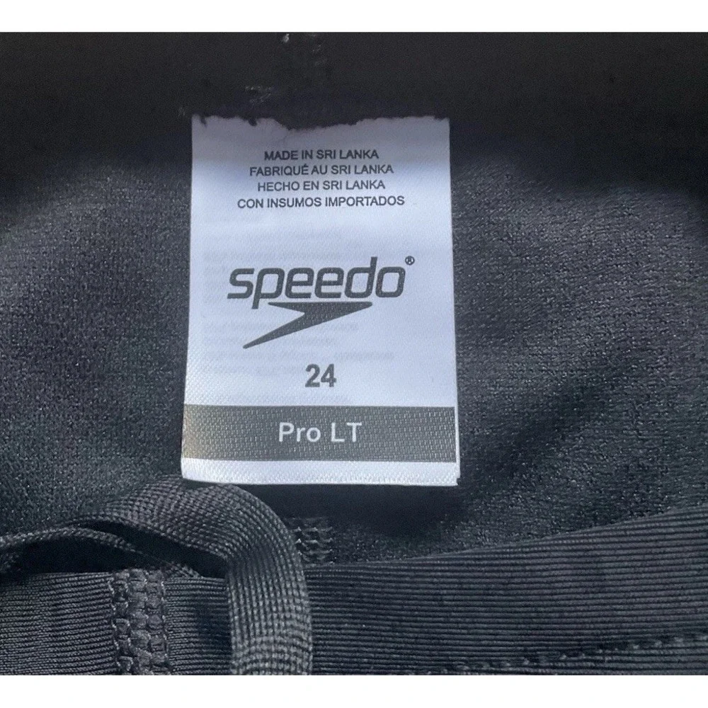 Speedo  black  Youth Boys Swim‎ Trunks Board Shorts Size 24 Pro Lot